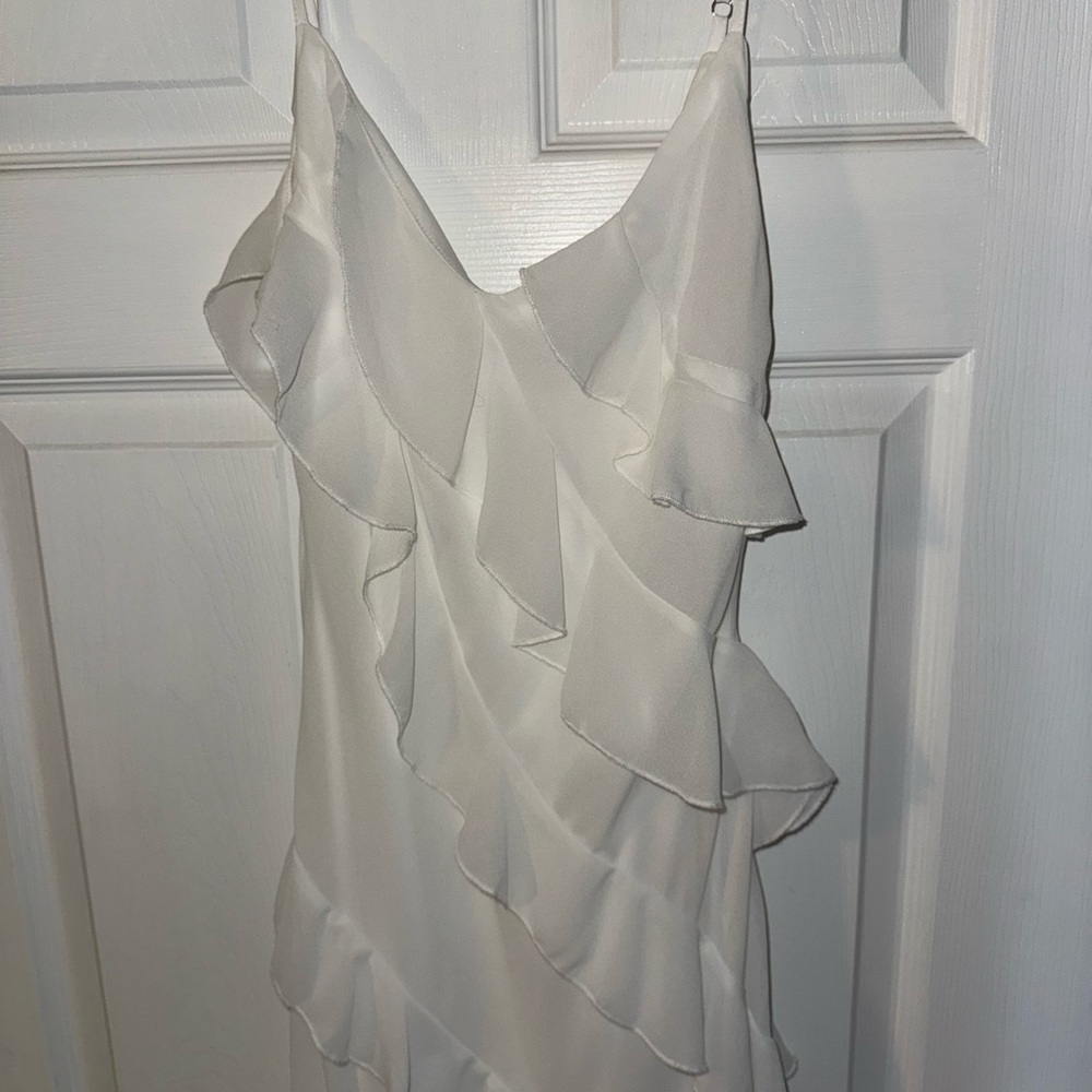 Petal & Pup White Ruffled Maxi Dress - Picture 2 of 3